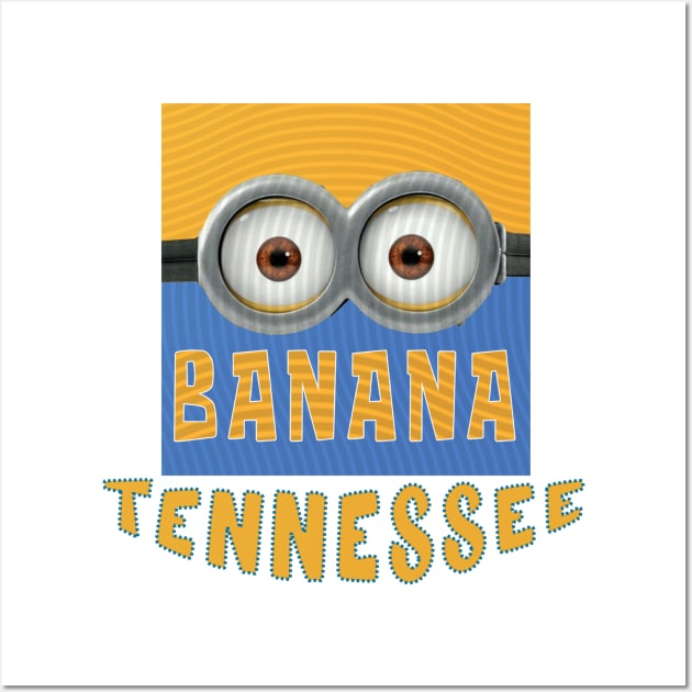 DESPICABLE MINION AMERICA TENNESSEE Wall Art by LuckYA